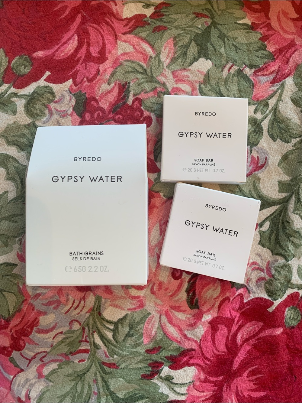 Byredo Gypsy Water Set - White and Cream Packaging